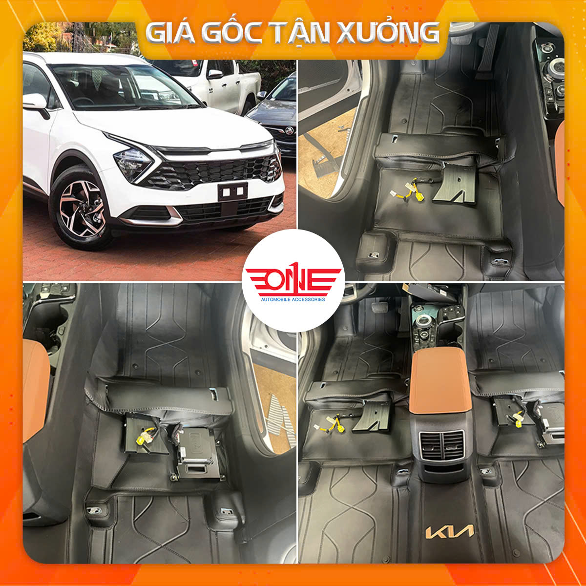 Thảm lót sàn 360 cao cấp xe  KIA Sportage 2024