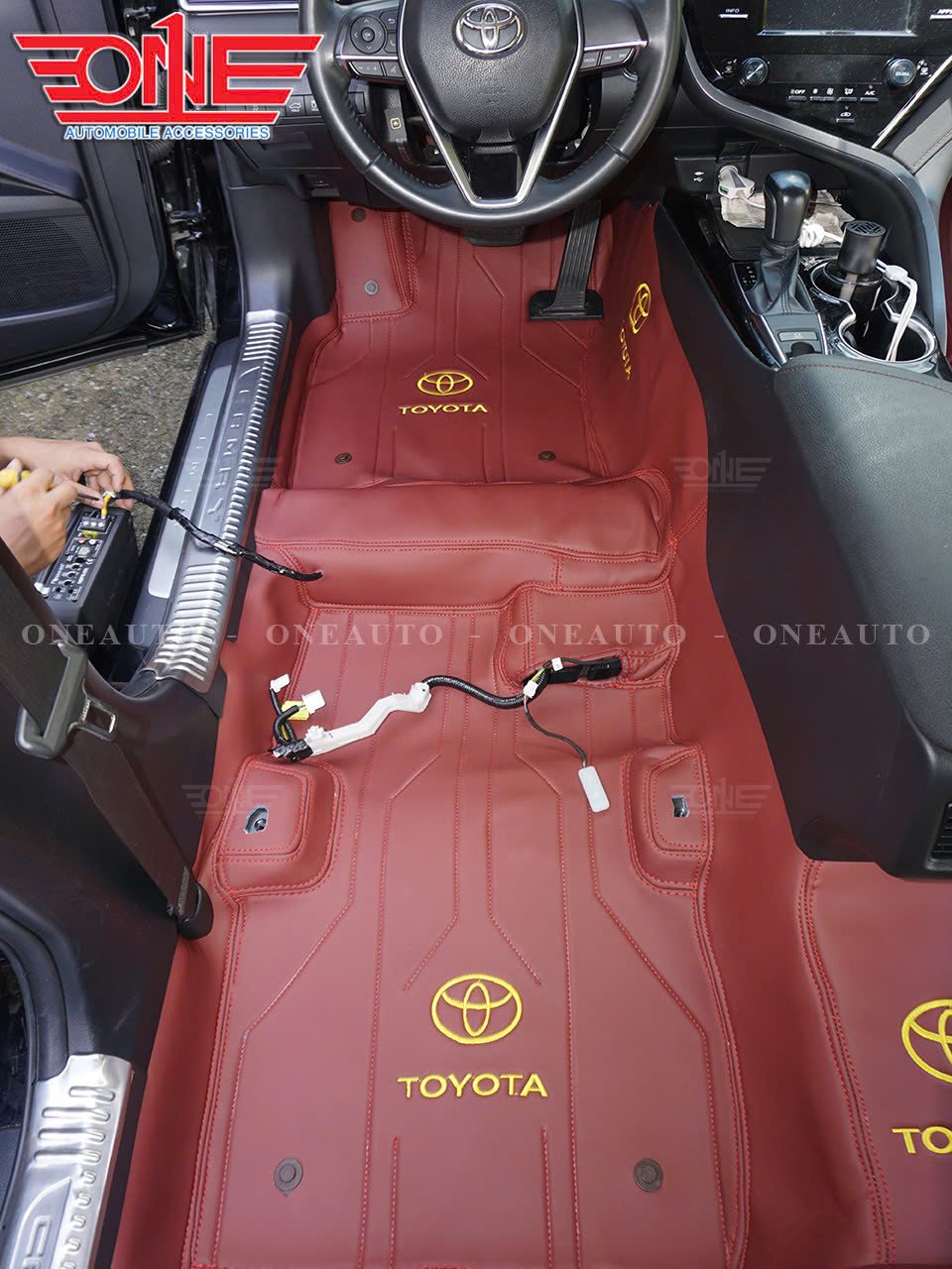 Thảm lót sàn ô tô 360 Luxury xe Toyota Camry 2019