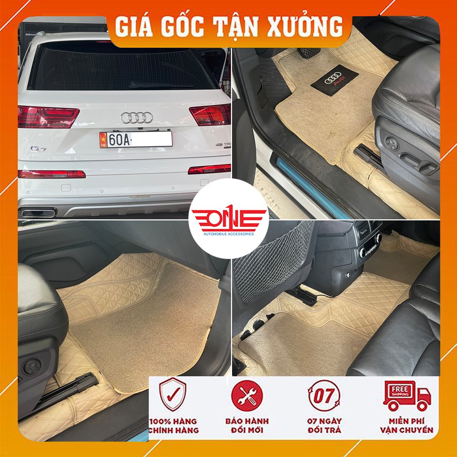 Thảm lót sàn ô tô 360 xe AUDI Q7 2019