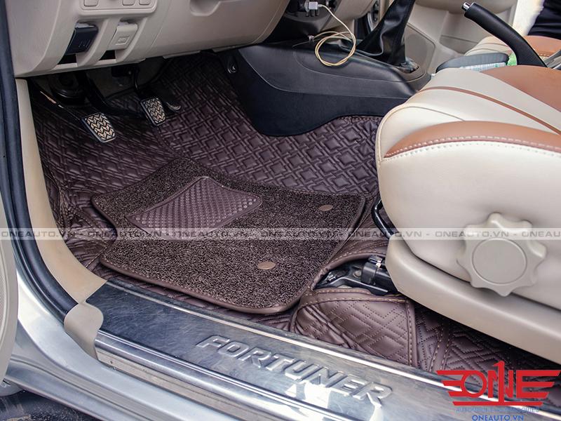 Thảm Lót Sàn 360 Độ Xe Toyota Fortuner 2013