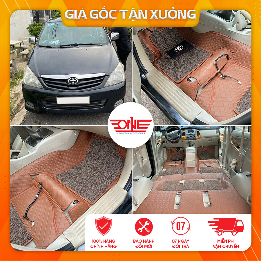 Thảm lót sàn ô tô 360 xe Toyota INNOVA 2006 - 2015