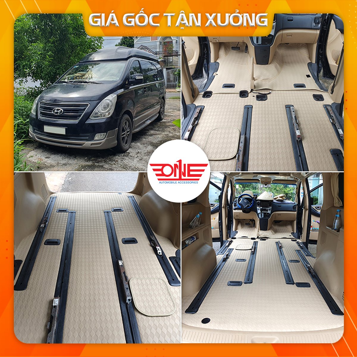 Thảm lót sàn 360 cao cấp xe Hyundai Starex