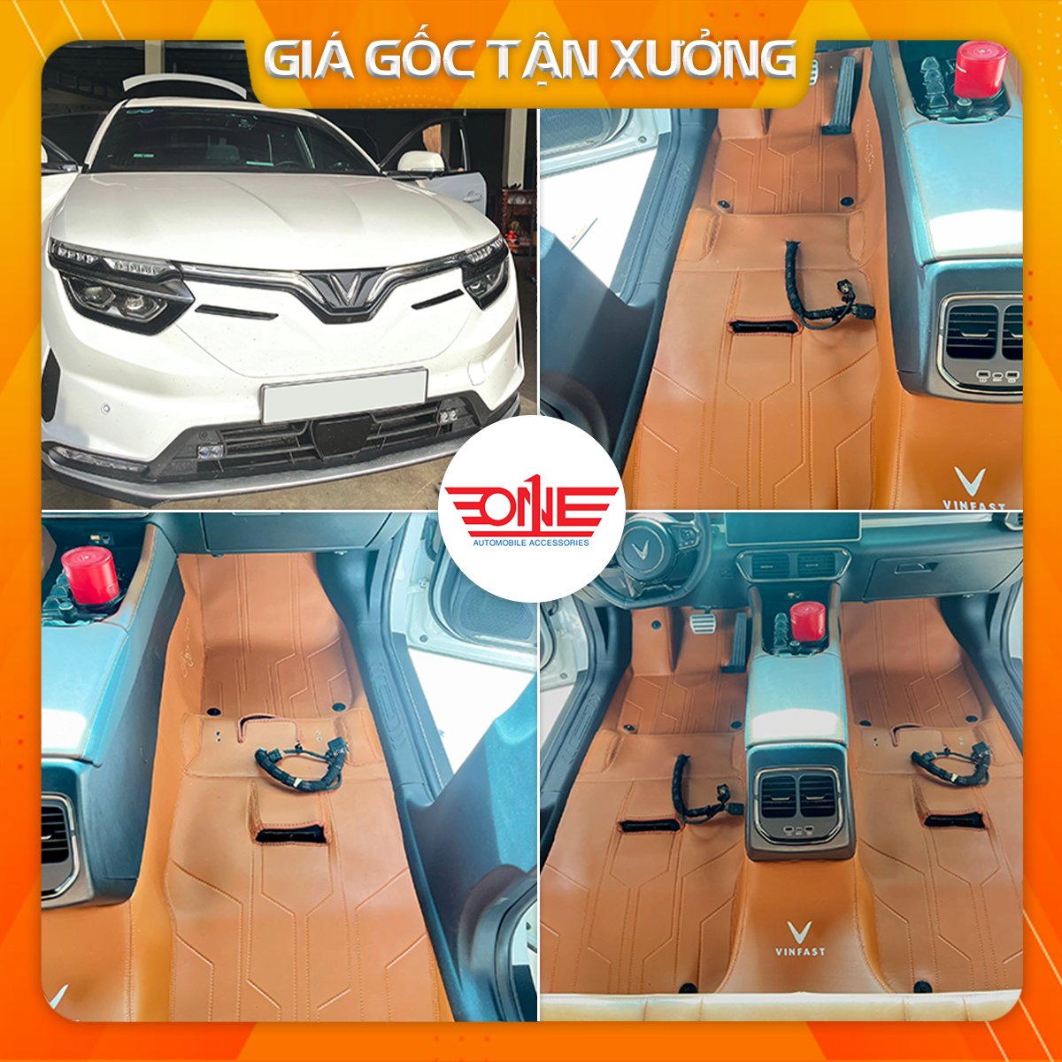 Thảm lót sàn 360 cao cấp xe Vinfast VF8