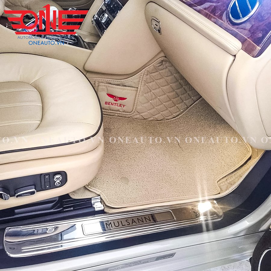 Thảm lót sàn ô tô 6D xe Bentley Mulsanne