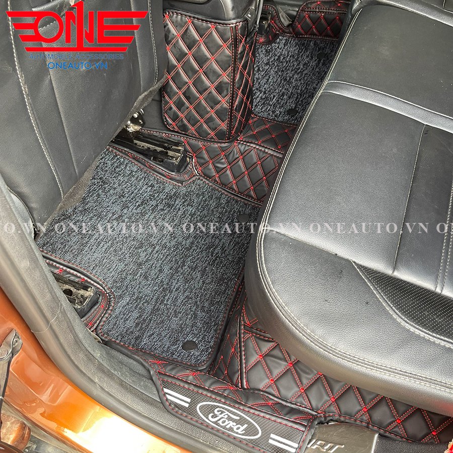 Thảm lót sàn ô tô 8D Ford Ecosport phủ viền cửa