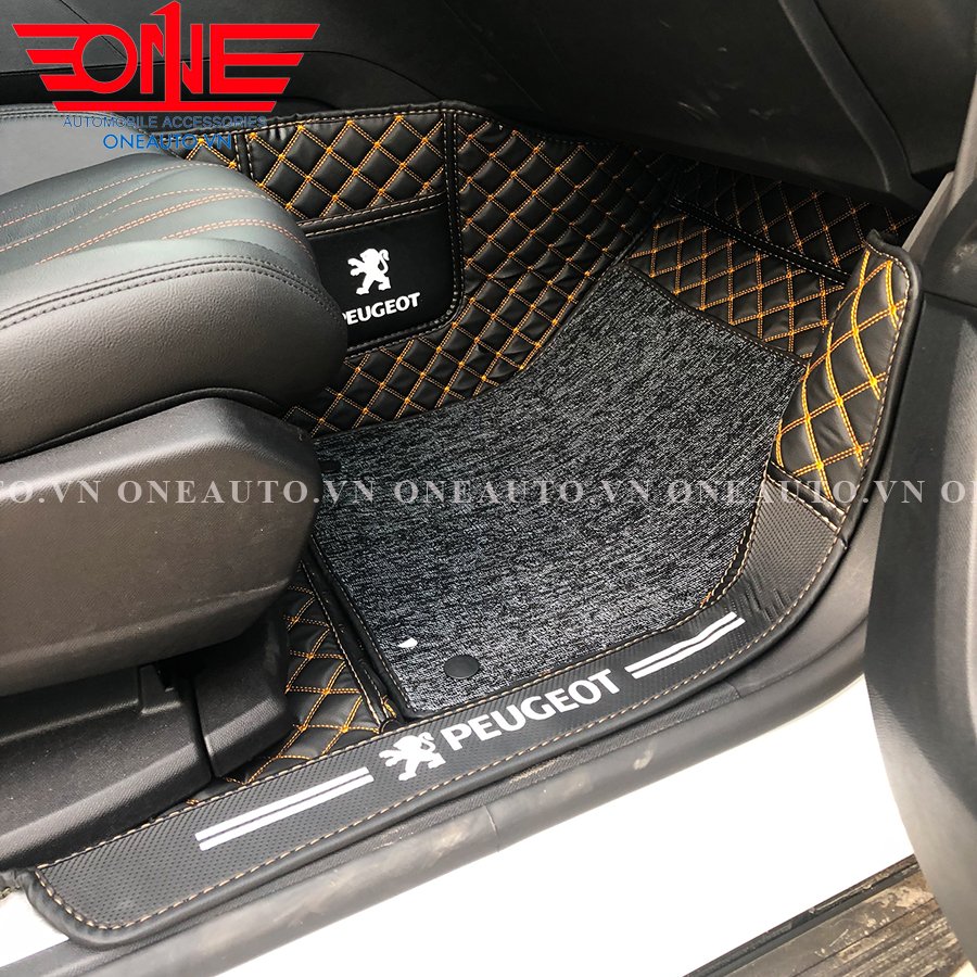 Thảm lót sàn ô tô 8D Peugeot 3008 Full viền cửa