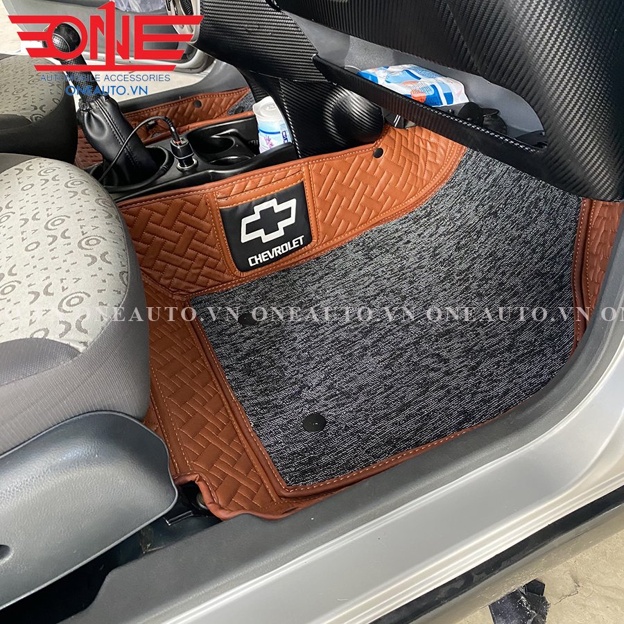 Thảm lót sàn ô tô 6D Chevrolet Spark