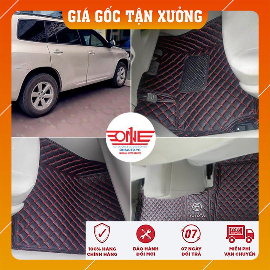 Thảm Lót Sàn Ô Tô Toyota Highlander 2004-2009