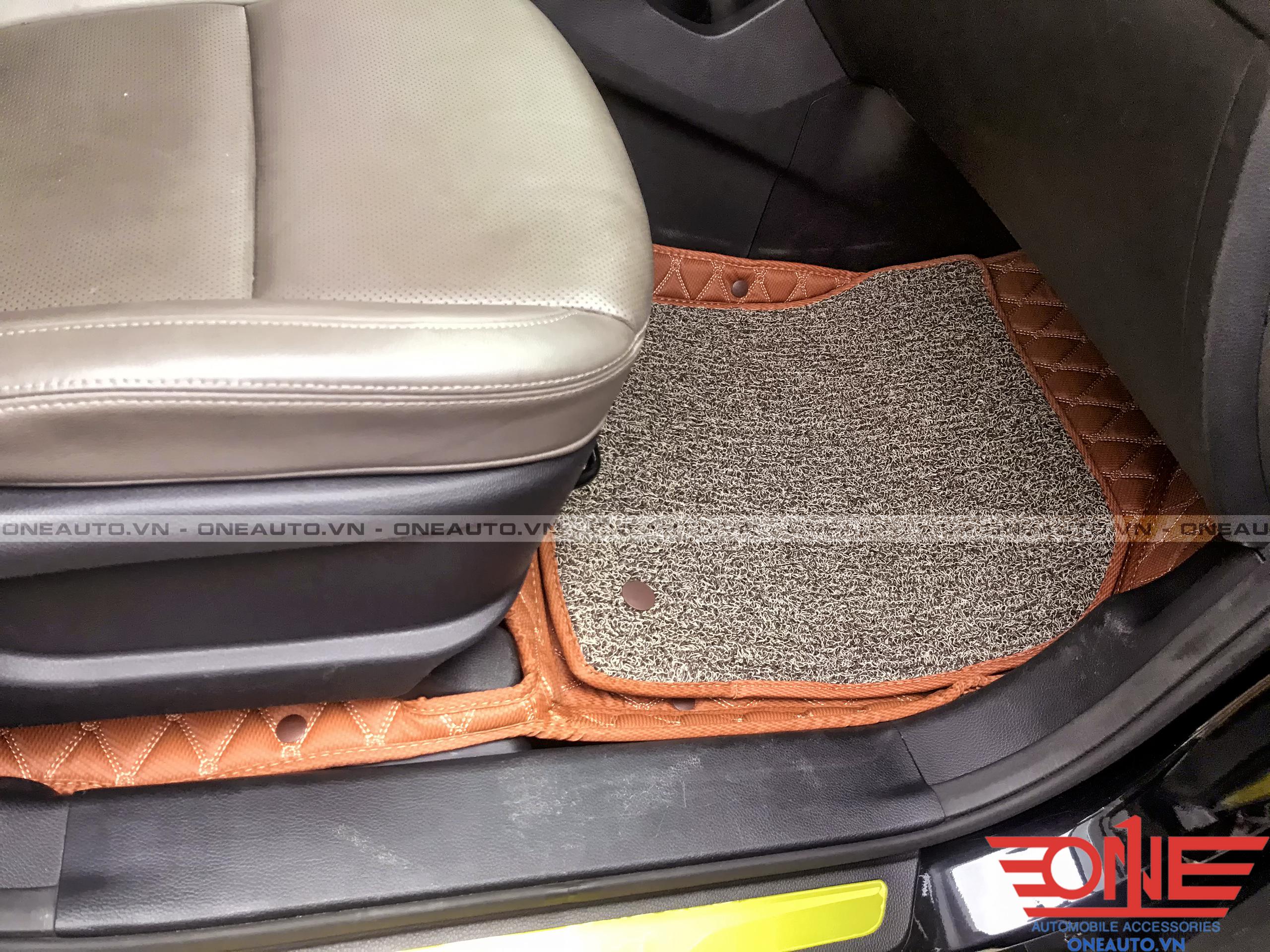 Thảm Lót Sàn ô tô 5D 6D Cao Cấp xe Hyundai Santafe 2013-2017
