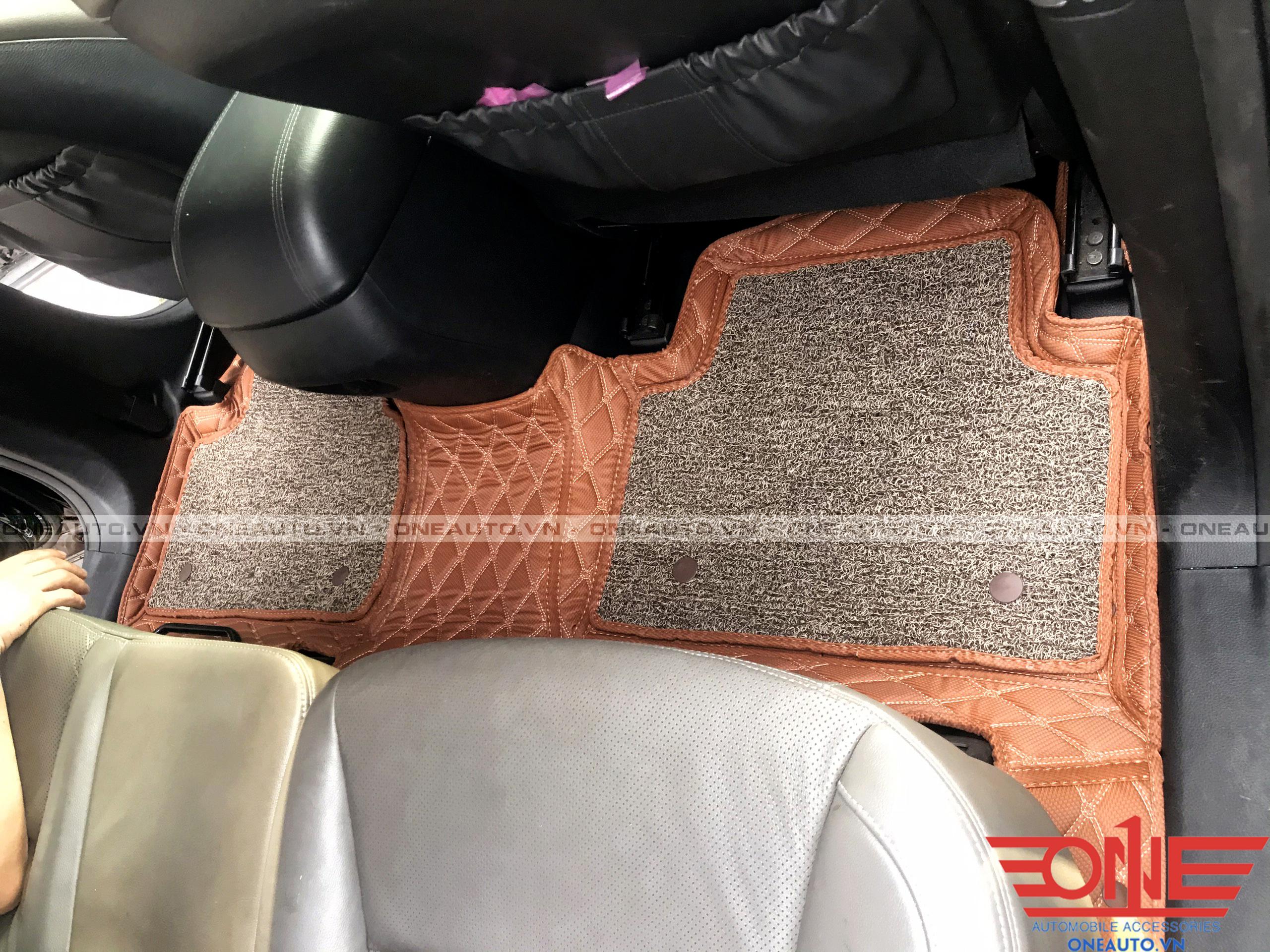 Thảm Lót Sàn ô tô 5D 6D Cao Cấp xe Hyundai Santafe 2013-2017