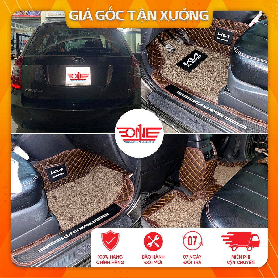 Thảm lót sàn ô tô 8D xe KIA Carens 200 7 - 2012