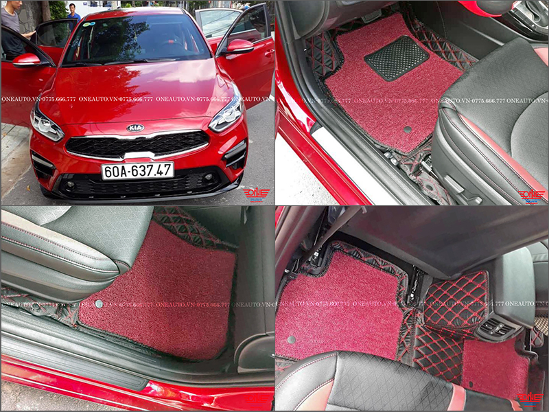 Thảm Lót Sàn Ô Tô 5D 6D KIA Cerato 2016-2017