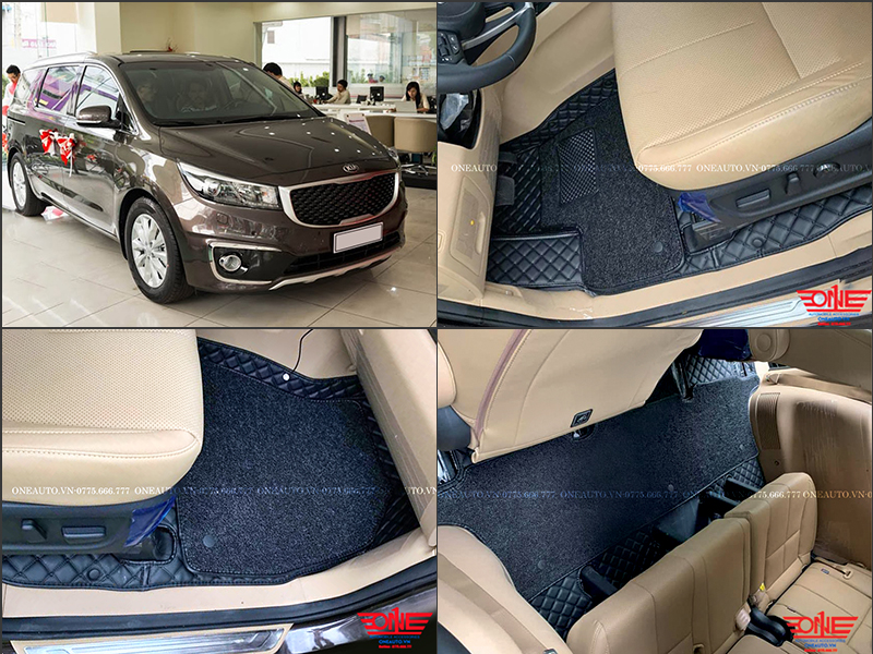 Thảm Lót Sàn Ô Tô Kia Sedona 2018