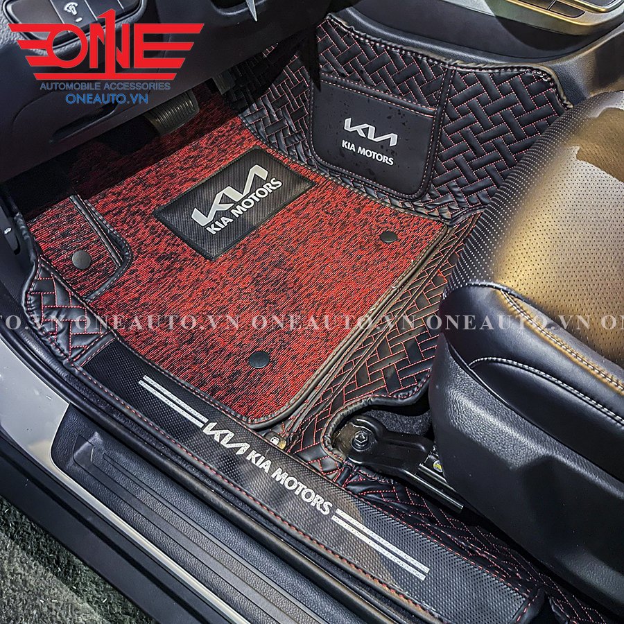 Thảm lót sàn ô tô 8D KIA Seltos Full viền cửa
