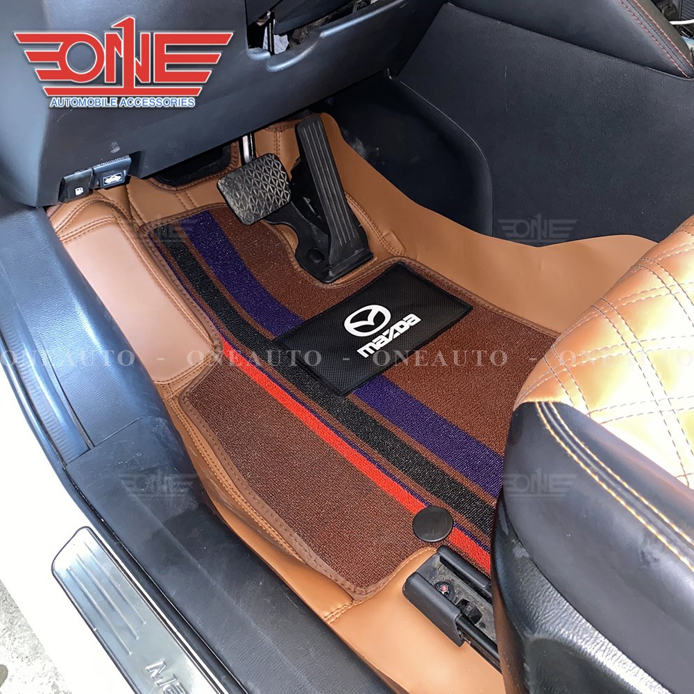 Thảm lót sàn 360 luxury Mazda 2 2019