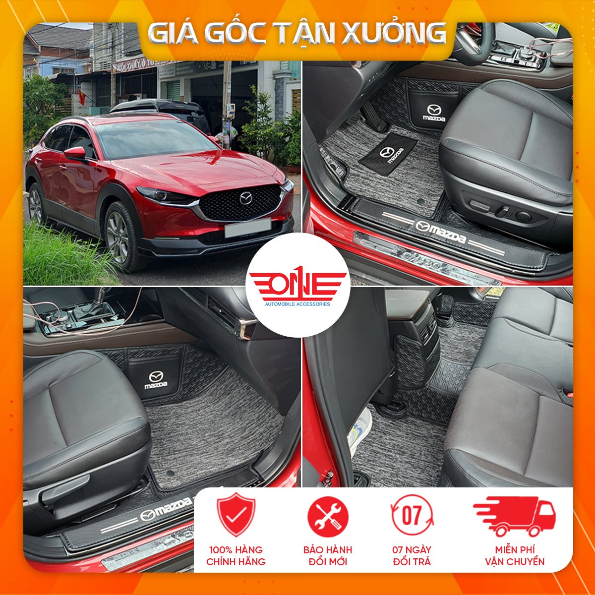 Thảm lót sàn ô tô 8D xe Mazda CX-30