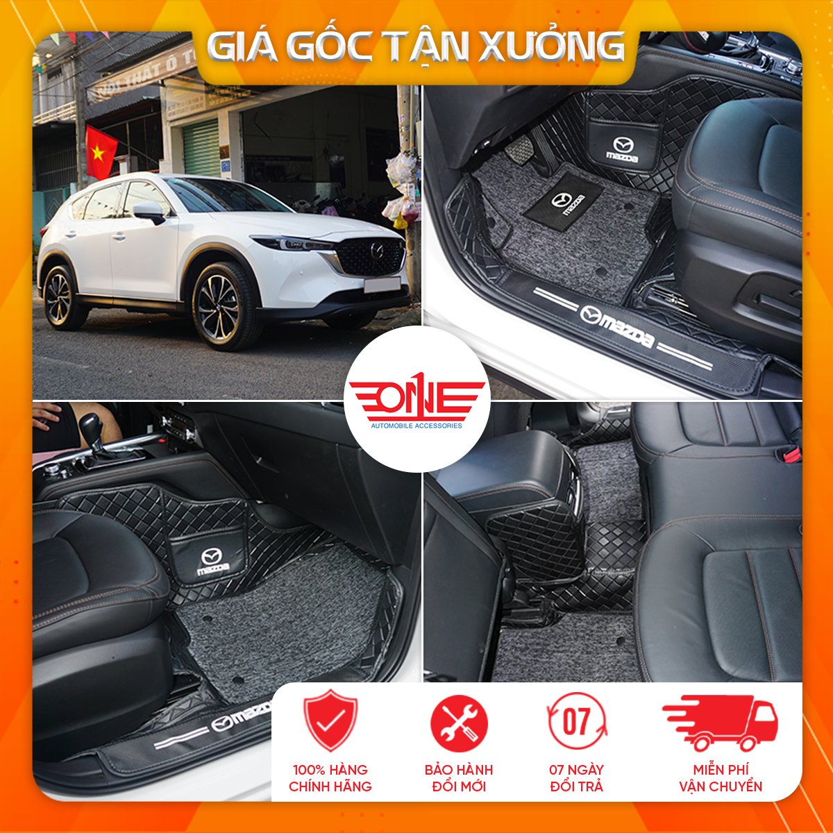 Thảm lót sàn ô tô 8D MAZA CX5 2018 - 2023