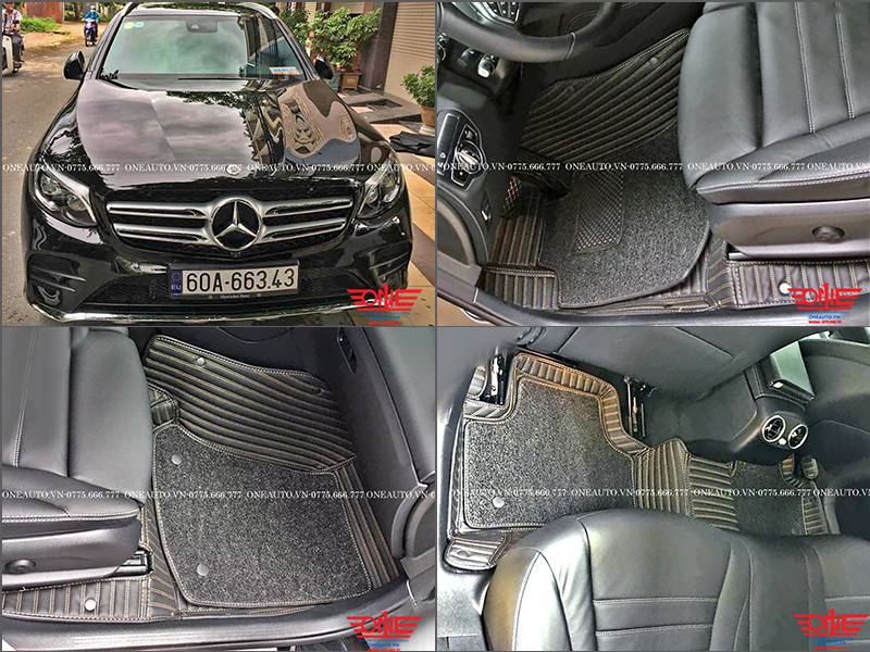 Thảm Lót Sàn Da Xe Mercedes GLC 300 2019