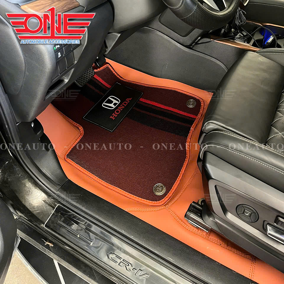 Thảm lót sàn ô tô 360 Honda CRV 2024 Luxury bản 7 chỗ Mới Nhất