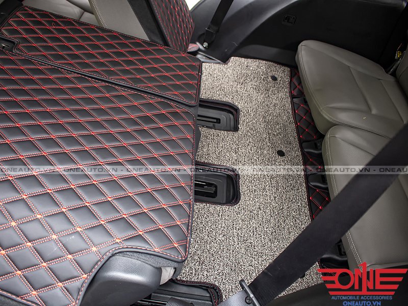 Thảm Lót Sàn Ô Tô 5D 6D Hyundai Santafe 2019