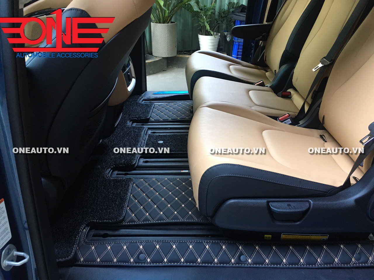Thảm lót sàn ô tô 5D 6D KIA Carnival 2021