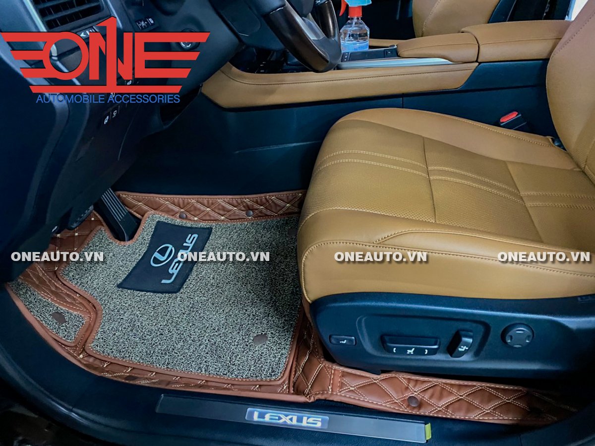 Thảm lót sàn ô tô 5D 6D  Lexus RX350L 2020