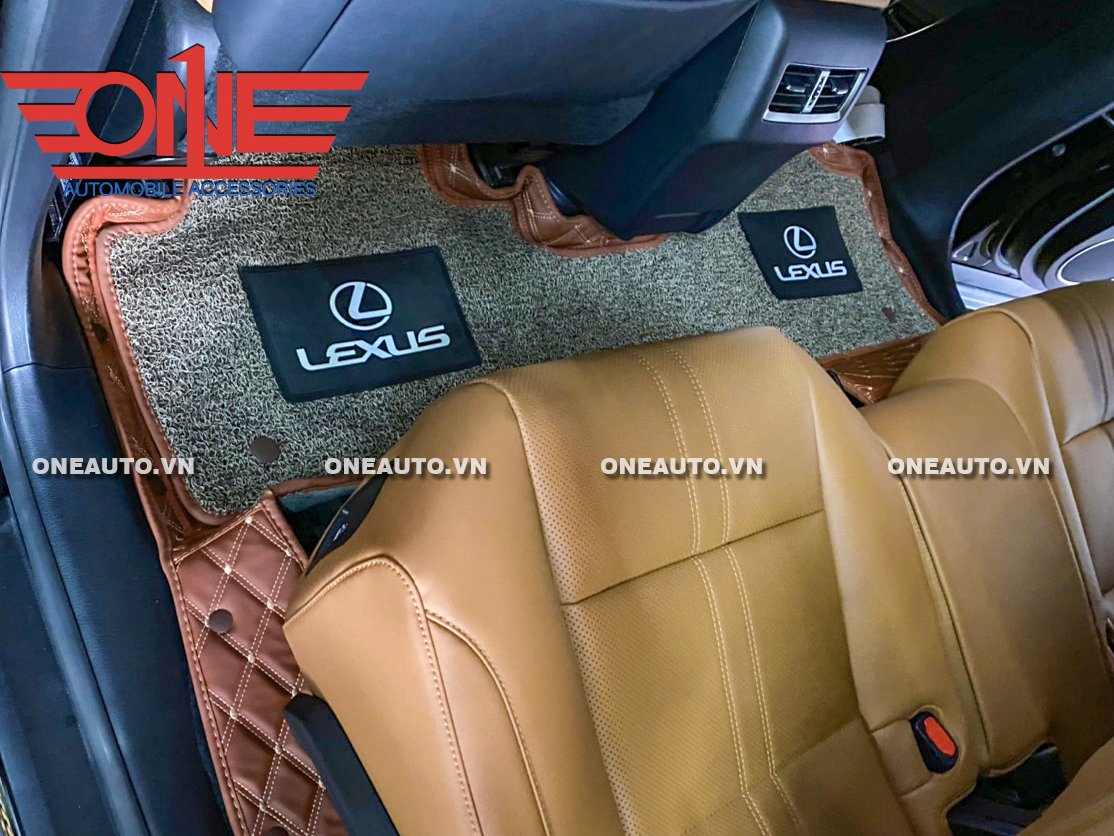 Thảm lót sàn ô tô 5D 6D  Lexus RX350L 2020
