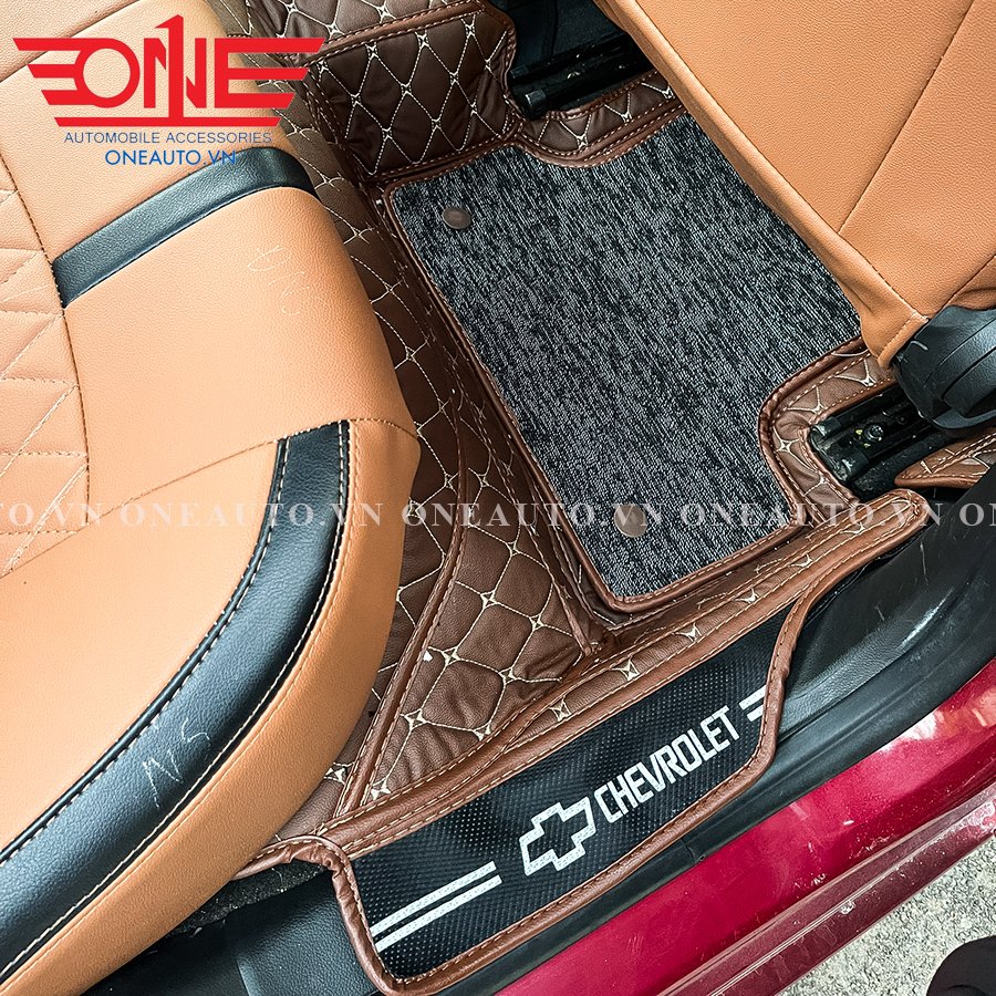 Thảm lót sàn ô tô 8D Chevrolet Cruze phủ viền cửa