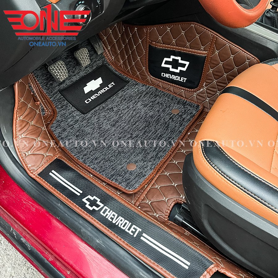 Thảm lót sàn ô tô 8D Chevrolet Cruze phủ viền cửa