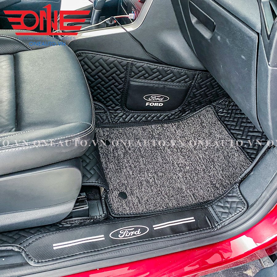 Thảm lót sàn ô tô 8D Ford Ecosport phủ viền cửa