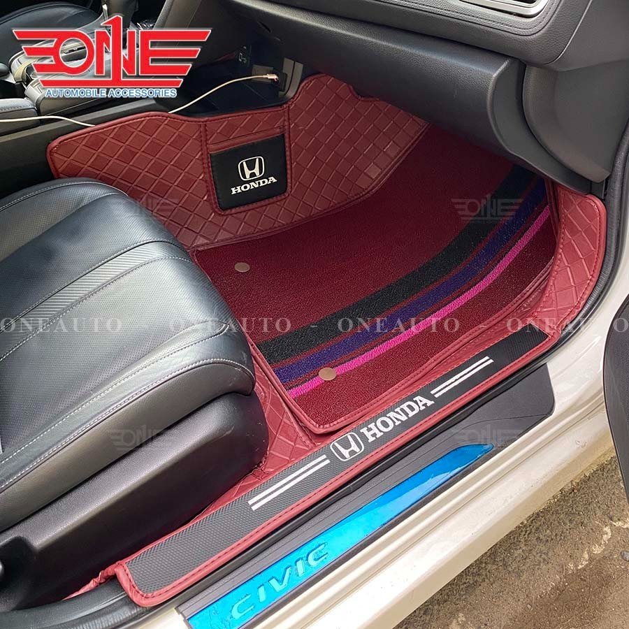 Thảm lót sàn ô tô 8D Honda CIVIC 2017 - 2020