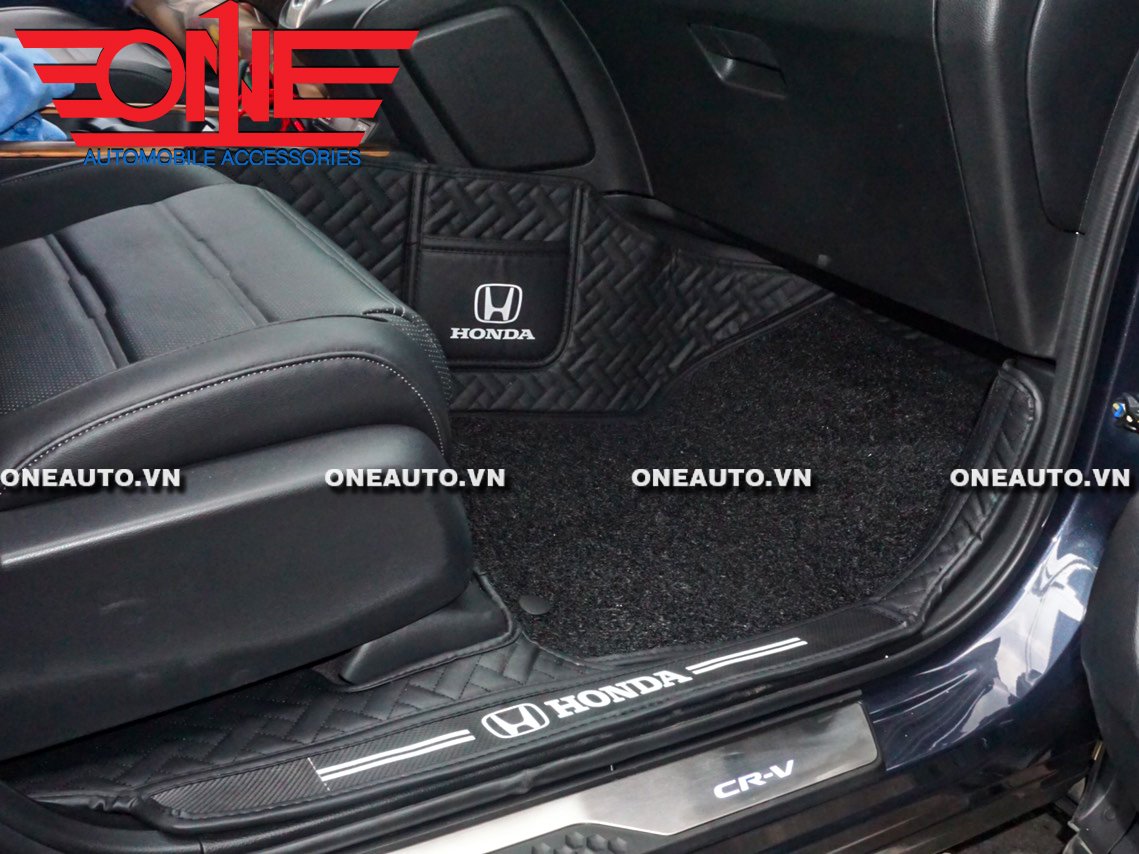 Thảm lót sàn ô tô 8D Honda CRV 2017 - 2023 Full viền cửa