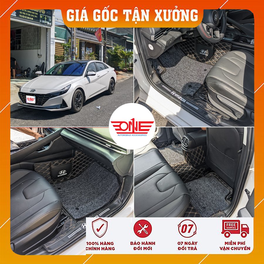 Thảm lót sàn ô tô 8D xe Hyundai Elantra 2023