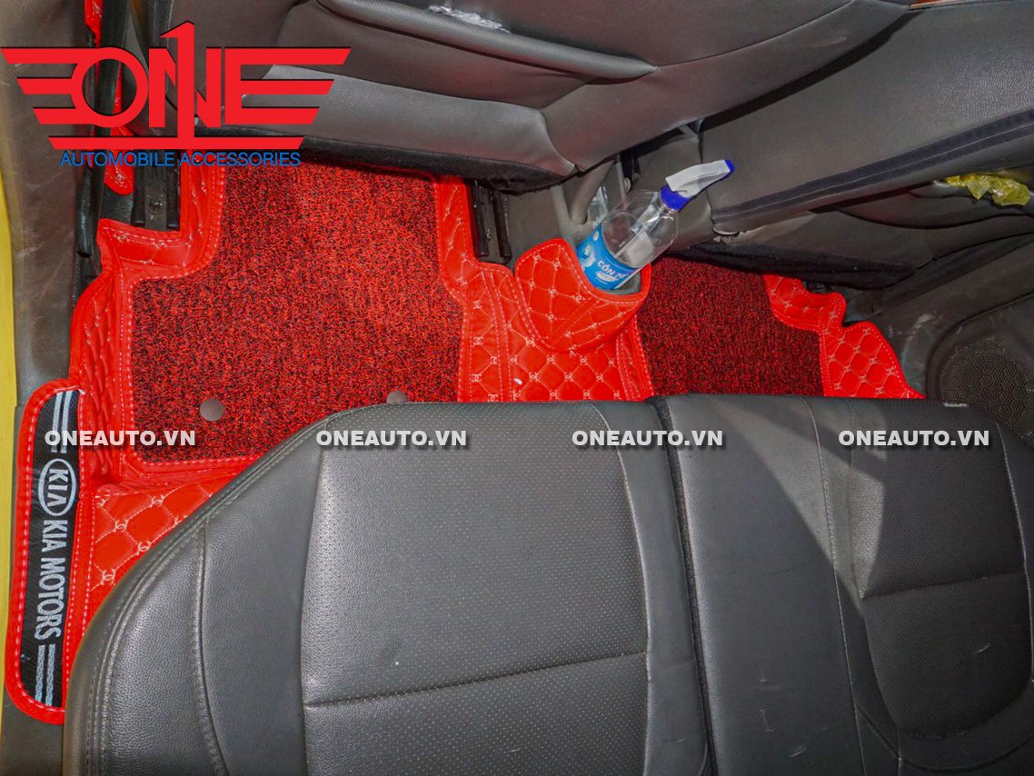 Thảm lót sàn ô tô 8D KIA Morning Full viền cửa