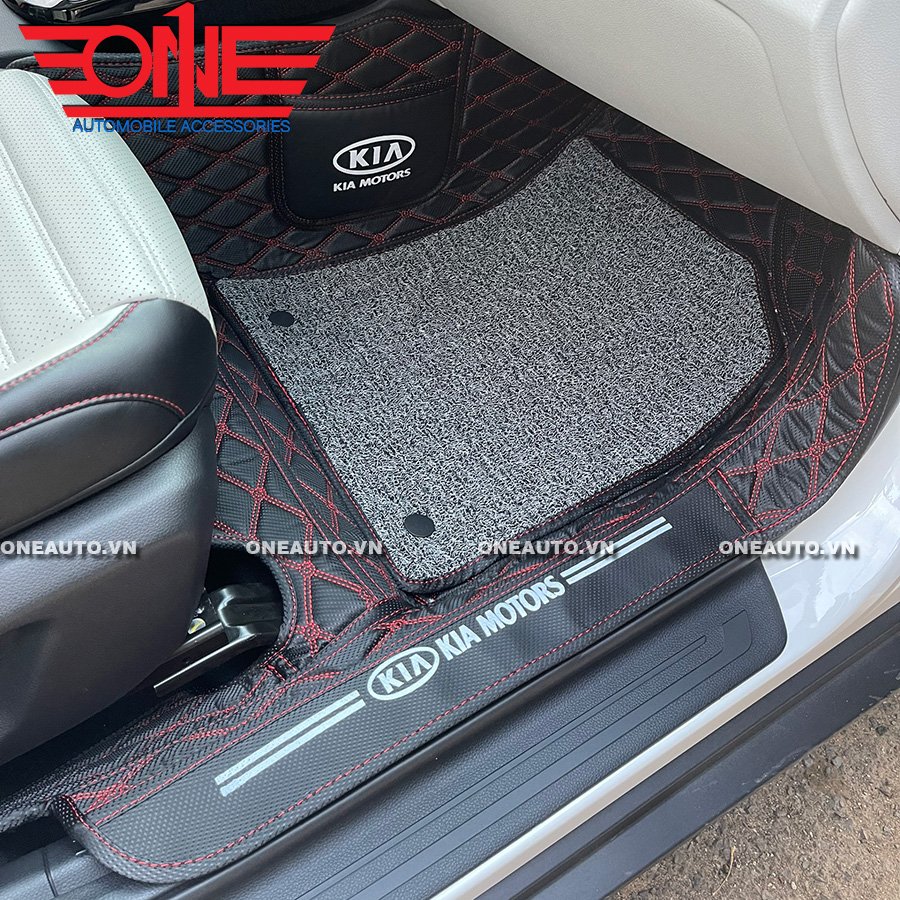 Thảm lót sàn 8D xe KIA Seltos Full viền cửa