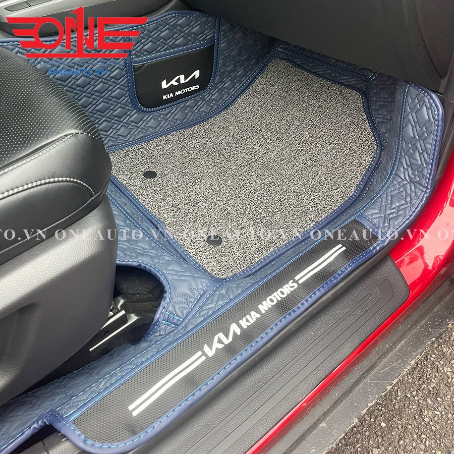 Thảm lót sàn ô tô 8D KIA Seltos Full viền cửa