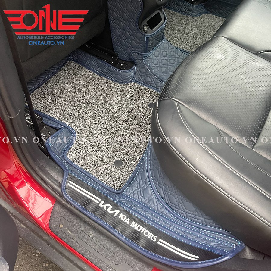 Thảm lót sàn ô tô 8D KIA Seltos Full viền cửa