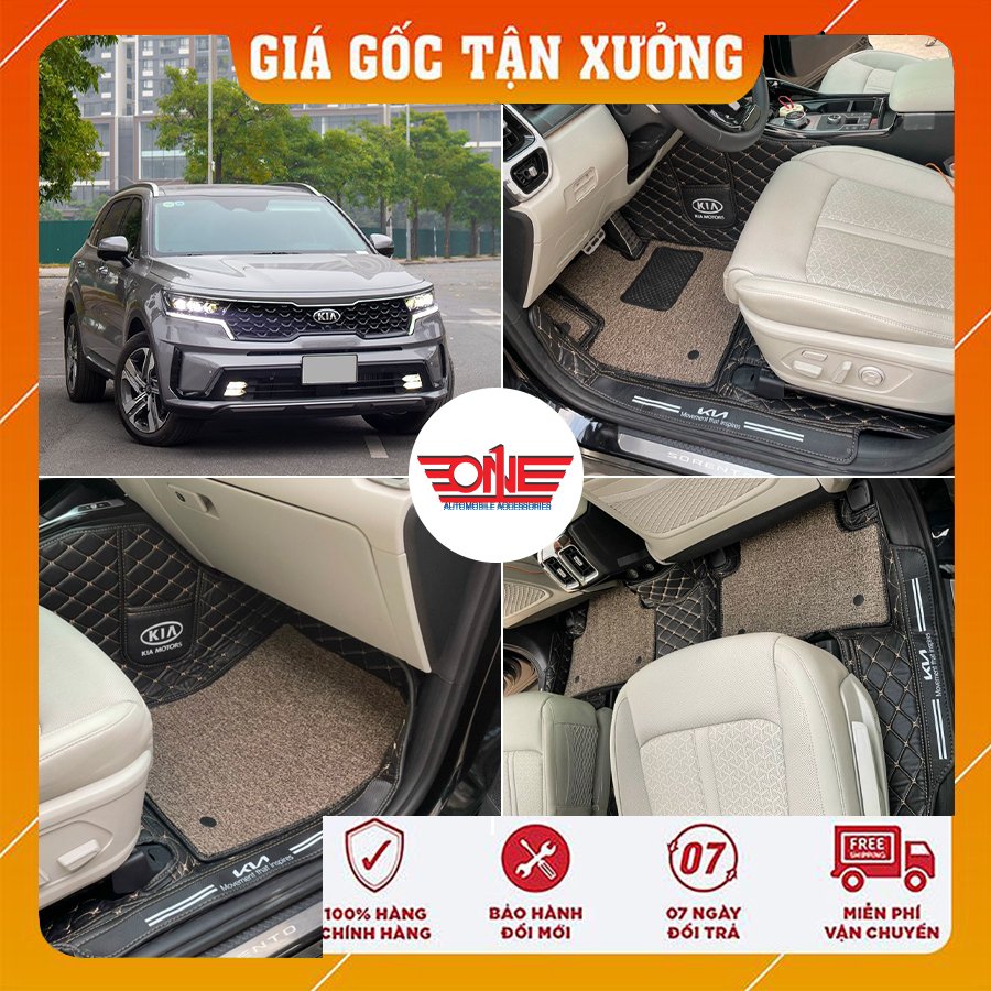 Thảm lót sàn ô tô 8D KIA Sorento