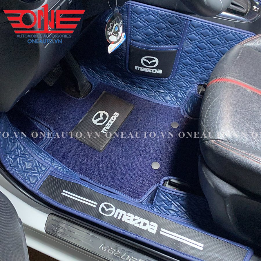Thảm lót sàn ô tô 8D xe Mazda 2 2015 - 2019