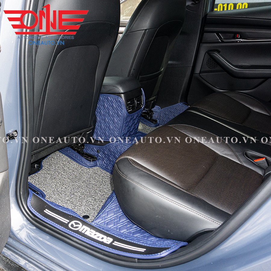 Thảm lót sàn ô tô 8D Mazda 3 Full Viền cửa