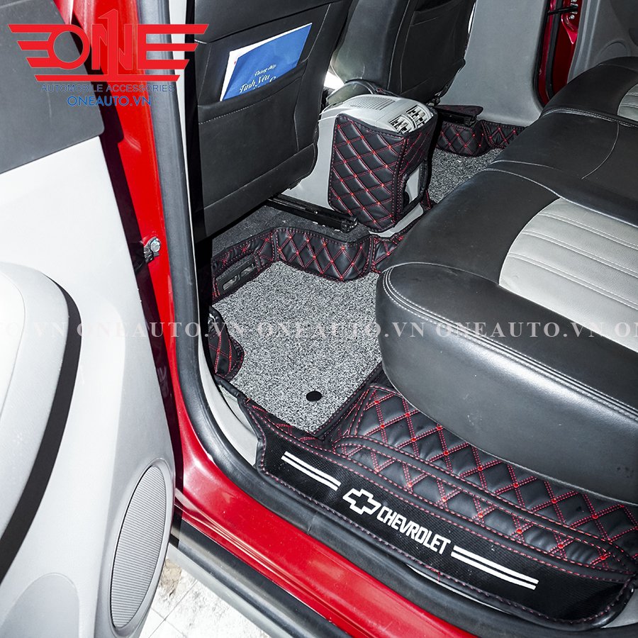 Thảm lót sàn ô tô 8D xe Chevrolet Orlando Full viền cửa