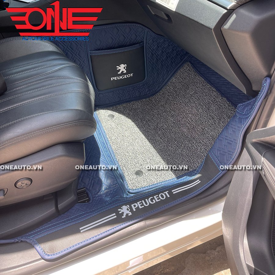 Thảm lót sàn ô tô 8D Peugeot 3008 Full viền cửa