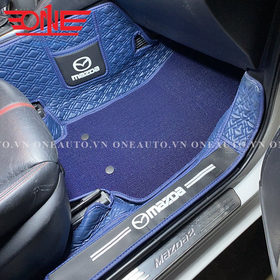 Thảm lót sàn ô tô 8D xe Mazda 2 2015 - 2019
