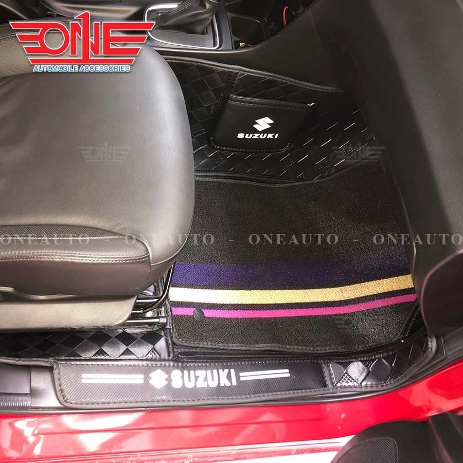 Thảm lót sàn ô tô 8D Suzuki Ciaz phủ viền cửa