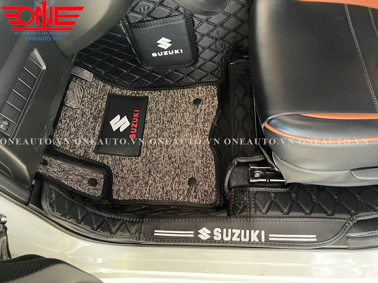 Thảm lót sàn ô tô 8D tràn viền xe Suzuki Swift