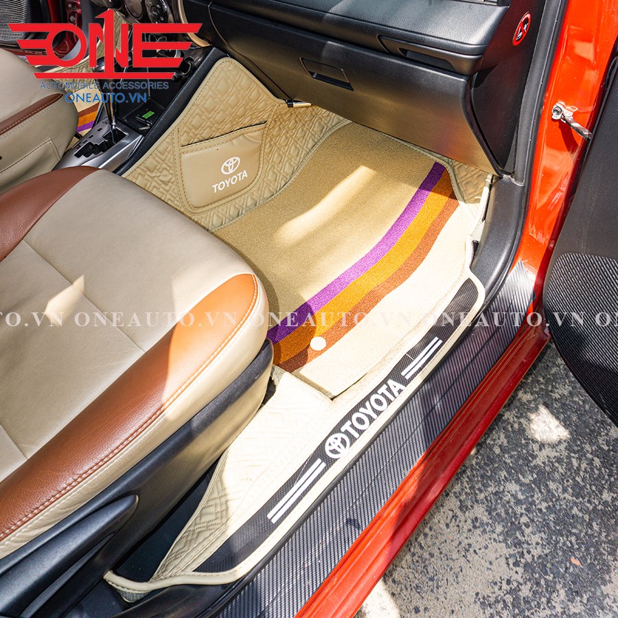 Thảm Lót Sàn Ô Tô 8D Toyota Yaris Full Viền Cửa