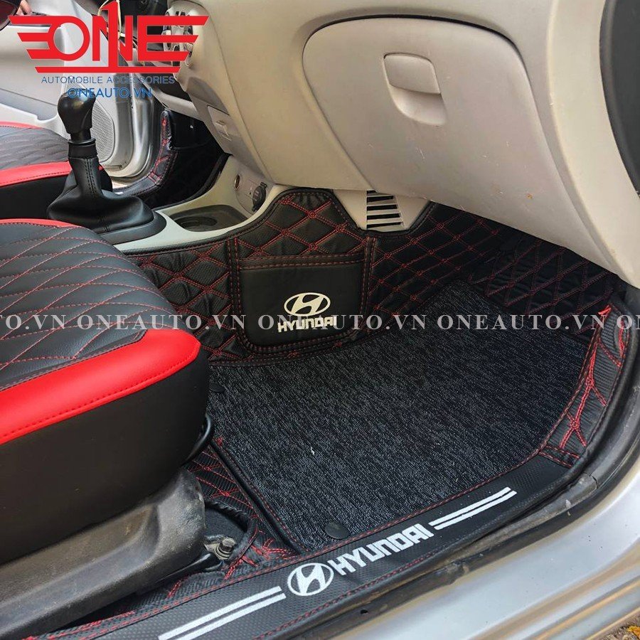 Thảm lót sàn ô tô 8D tràn viền cửa xe Hyundai Verna 2008