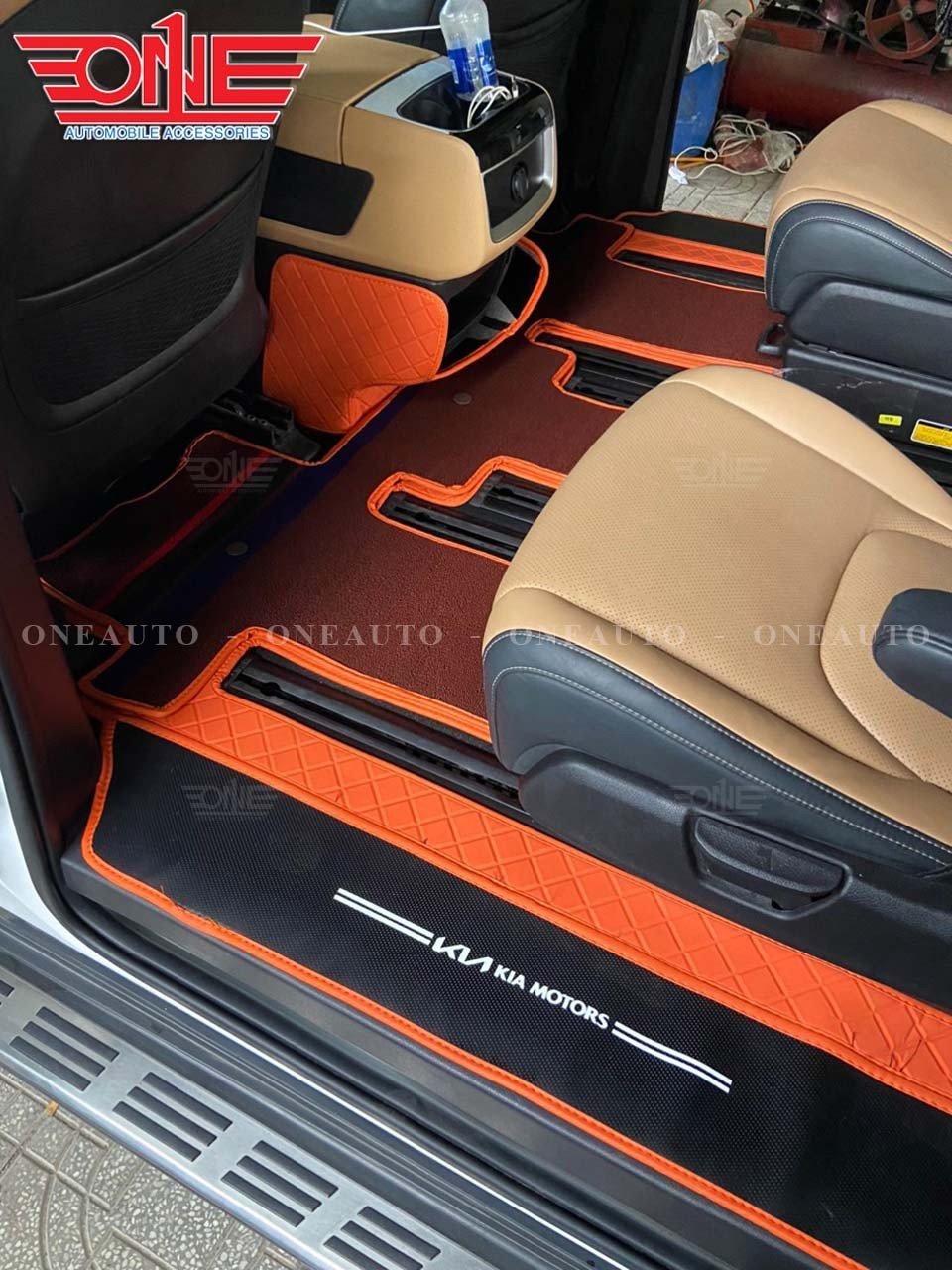Thảm lót sàn ô tô 8D KIA Canival tràn viền mới nhất