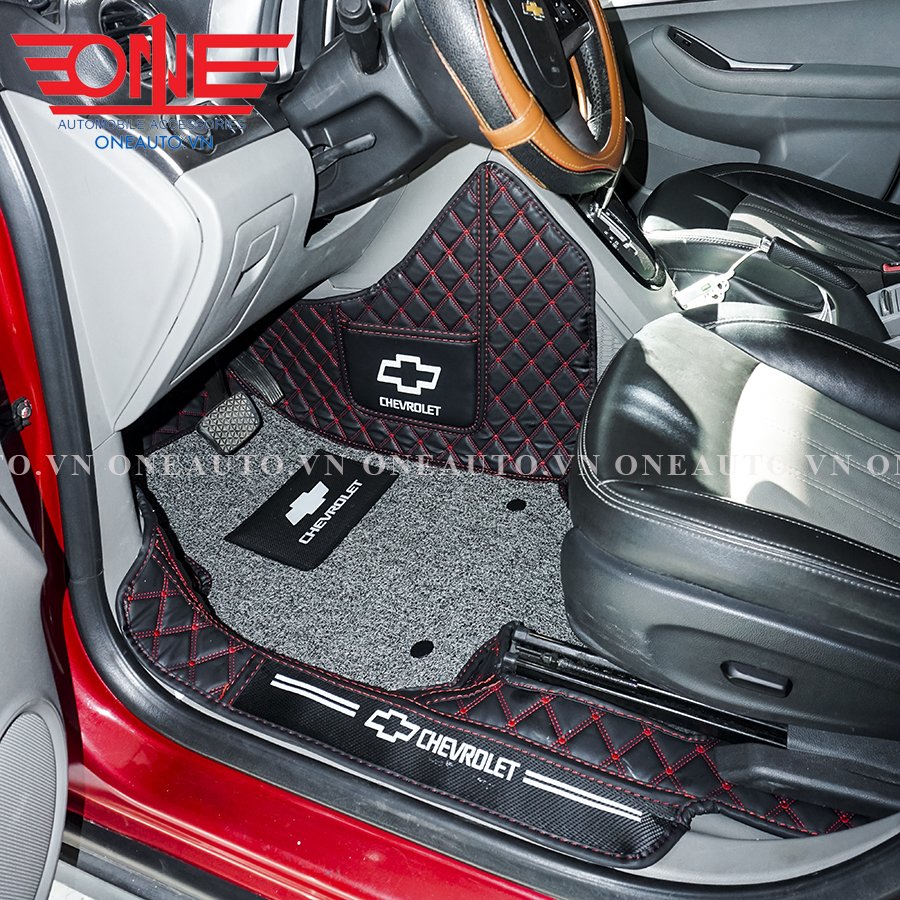 Thảm lót sàn ô tô 8D xe Chevrolet Orlando Full viền cửa