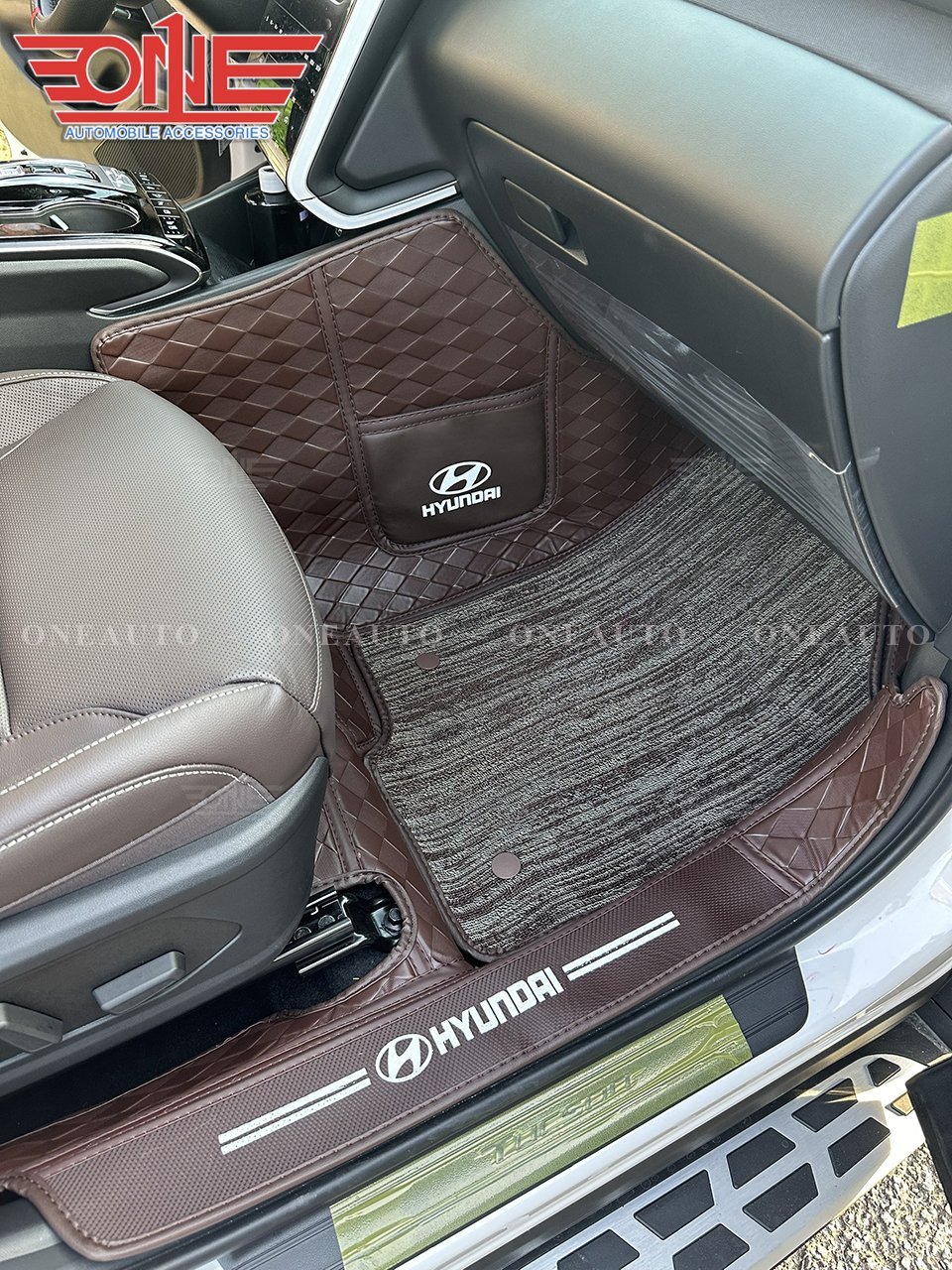 Thảm lót sàn ô tô 8D Hyundai Tucson 2022 - 2023 Full viền cửa
